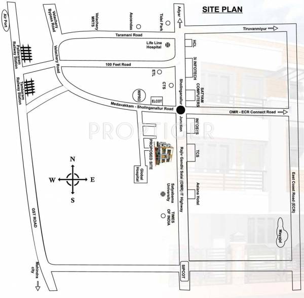 Images for Location Plan of Capital Foundation Sakthi