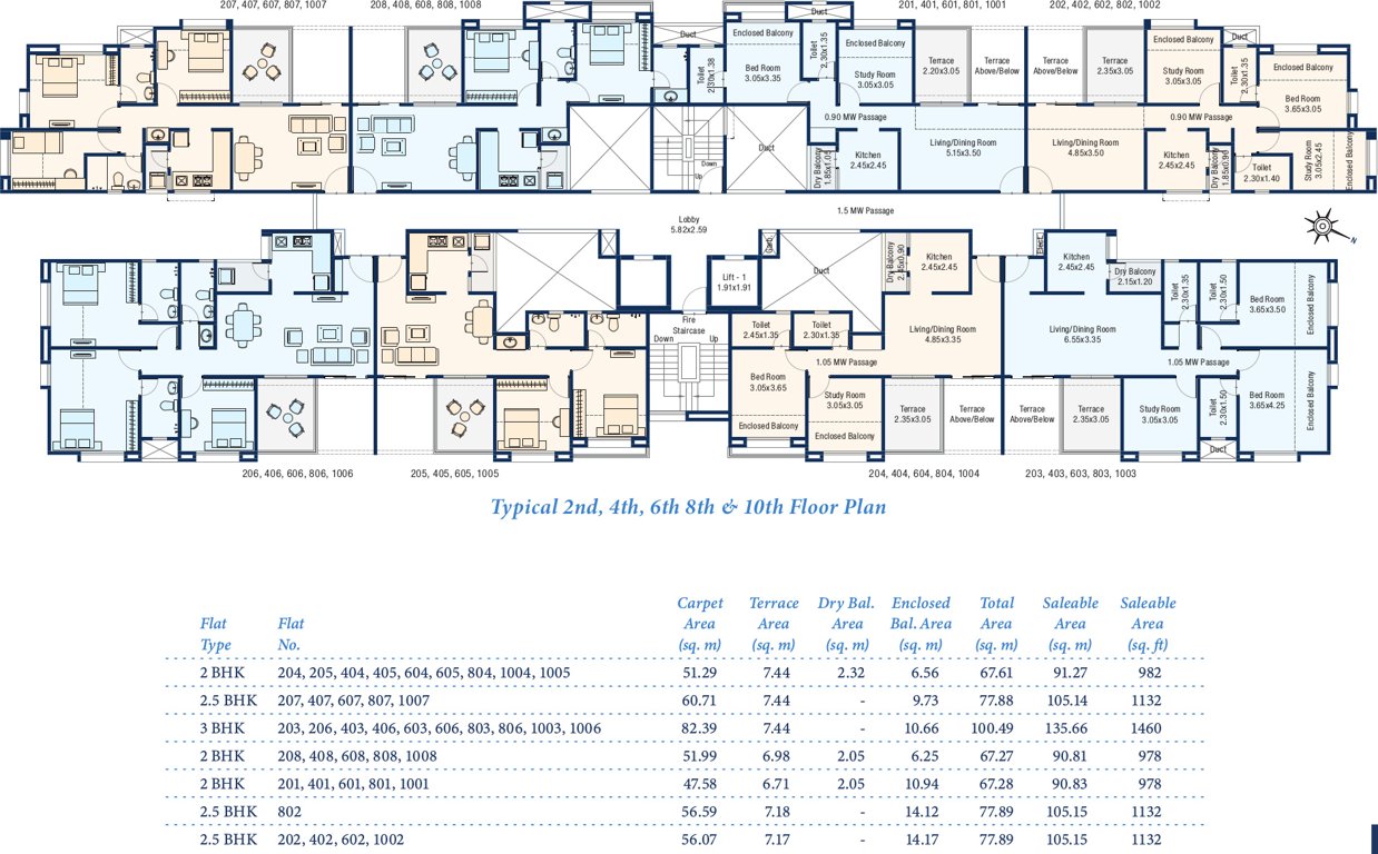 Images for Cluster Plan of Samruddhi Lake Tower