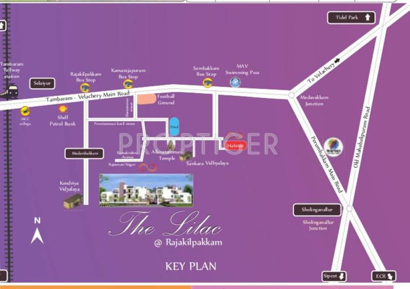 Amarprakaash Developers The Lilac Location Plan