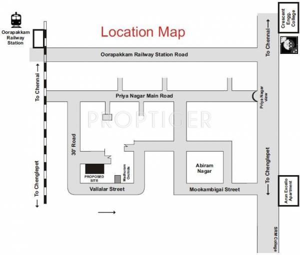 Images for Location Plan of Capital Foundation Anandam