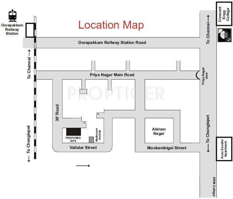 Images for Location Plan of Capital Foundation Anandam