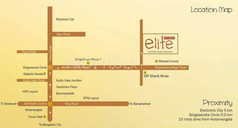 Images for Location Plan of Bhagwan Elite