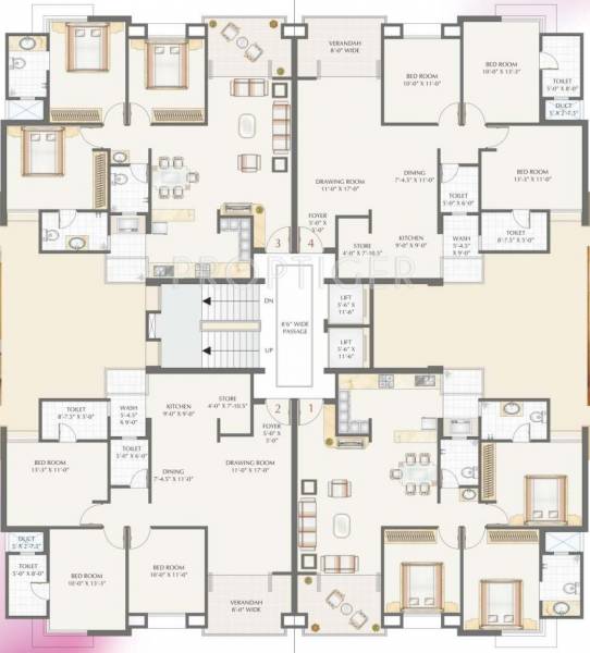Images for Cluster Plan of Pawan Vicenza Magnolia