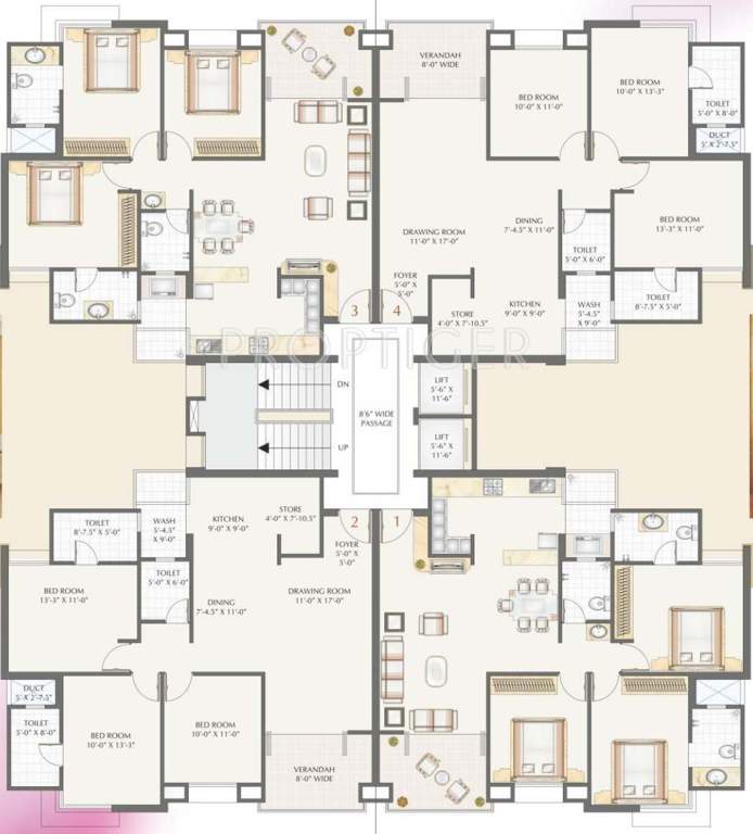 Images for Cluster Plan of Pawan Vicenza Magnolia