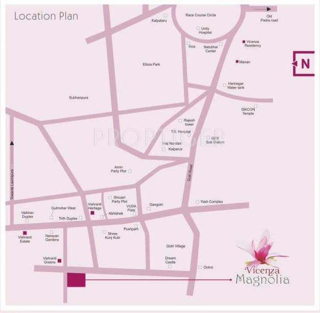 Images for Location Plan of Pawan Vicenza Magnolia