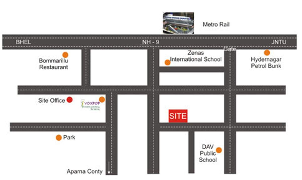 Images for Location Plan of Janani Tulips Park