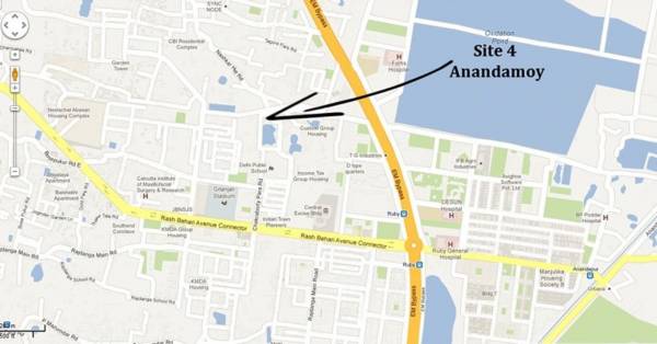 Images for Location Plan of Module Developers Anandamoy Apartment