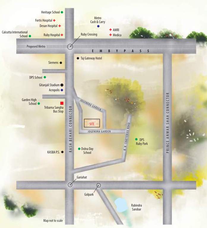  serenity Location Plan