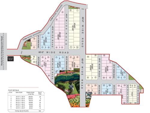 Images for Layout Plan of Bhoomatha Aroma Valley