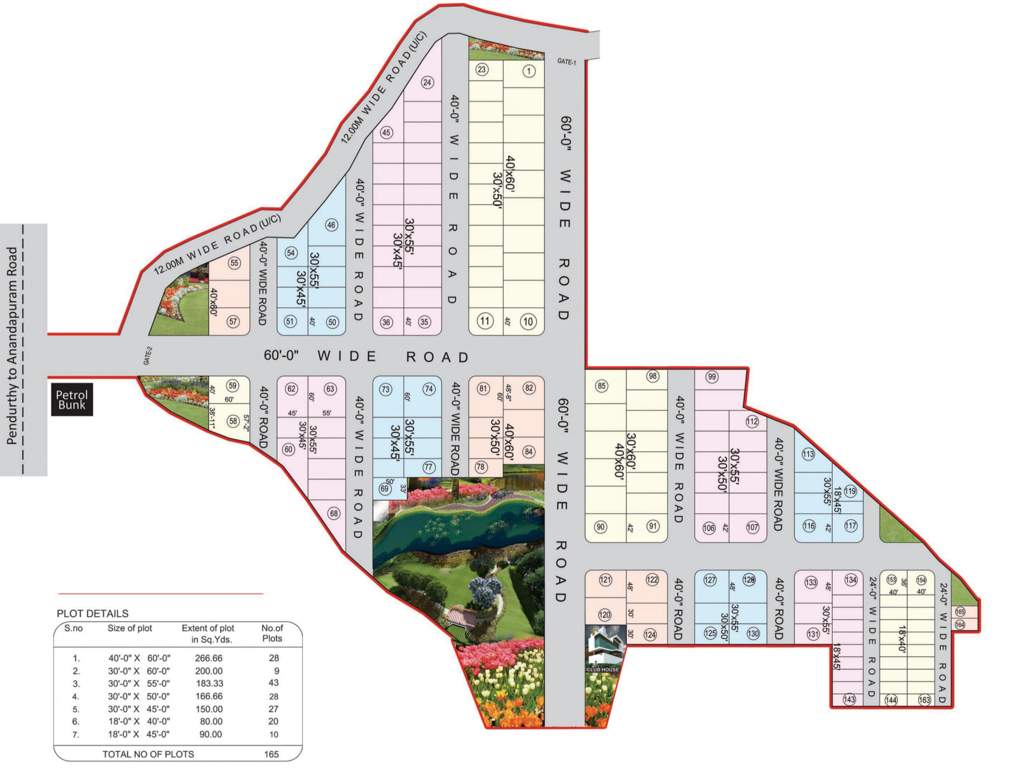 Images for Layout Plan of Bhoomatha Aroma Valley
