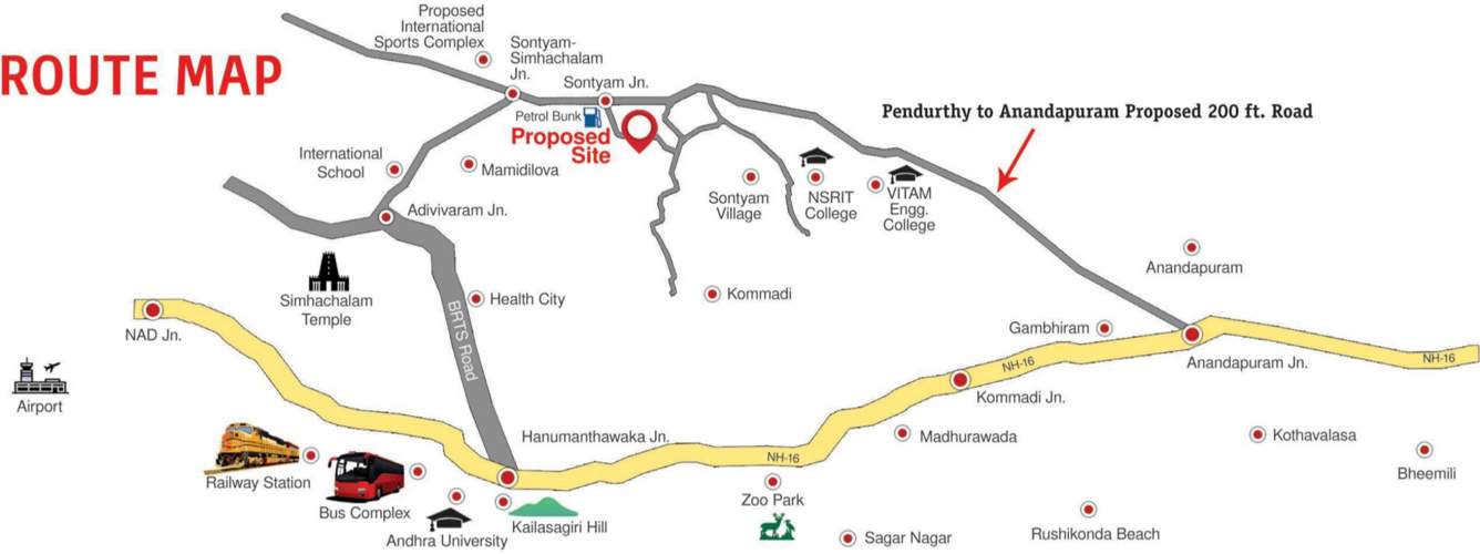 Images for Location Plan of Bhoomatha Aroma Valley