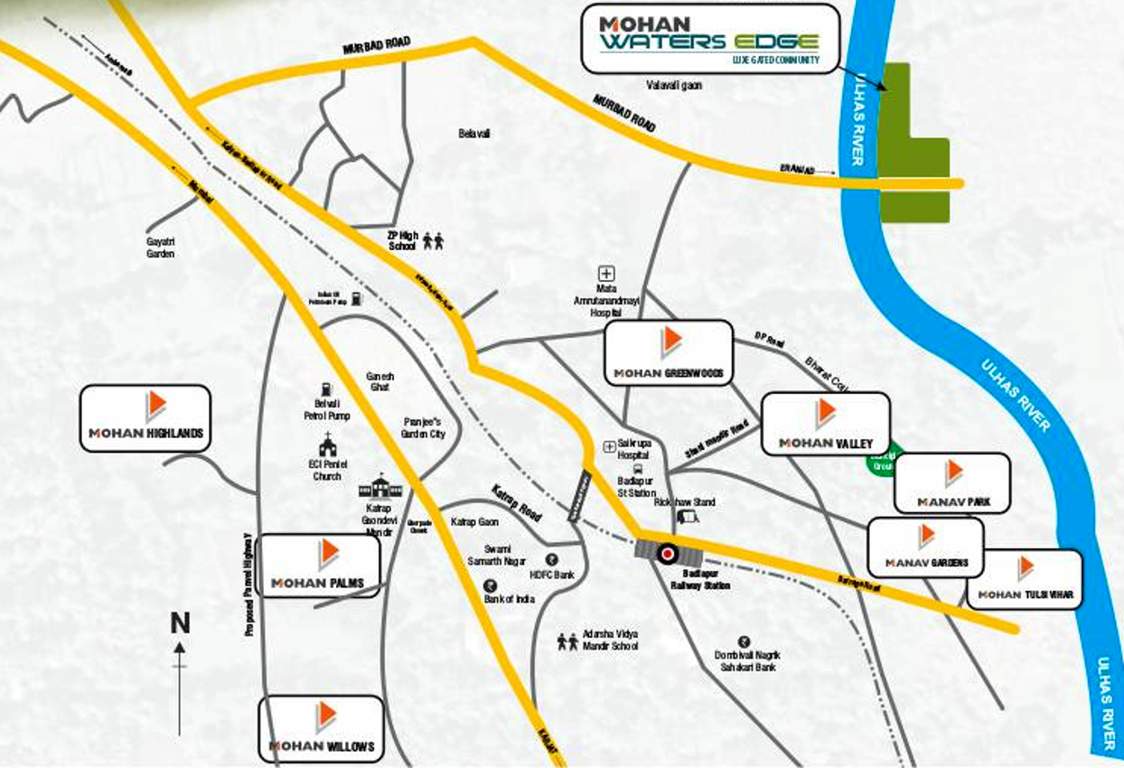  water edge Images for Location Plan of Mohan Water Edge