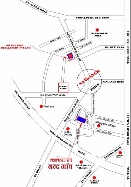 Images for Location Plan of Uday Nand Gaon