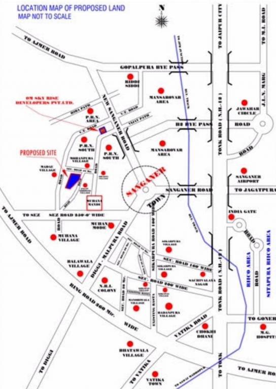 Images for Location Plan of Uday Nand Ganv II