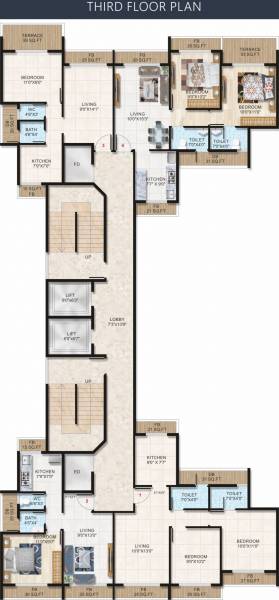 Images for Cluster Plan of Ravechi R N Heights