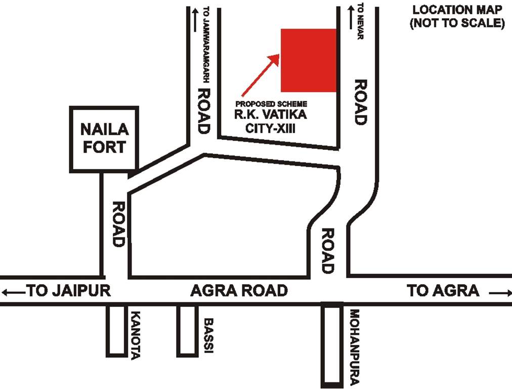 Images for Location Plan of RK City Township 13