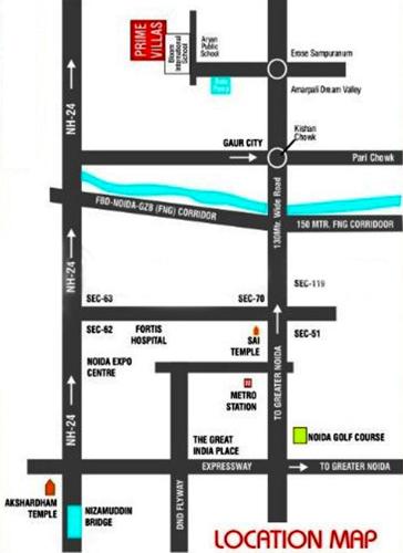 Images for Location Plan of Global Prime Villas