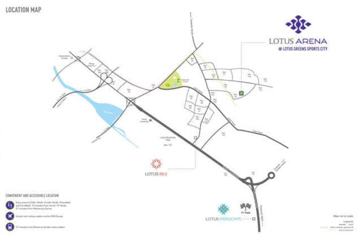  arena 7 Location Plan