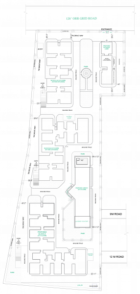 Images for Layout Plan of Saket Pranamam