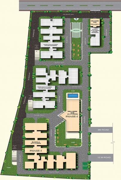 Images for Layout Plan of Saket Pranamam