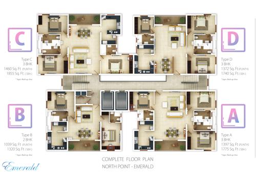 emerald Images for Cluster Plan of North Emerald