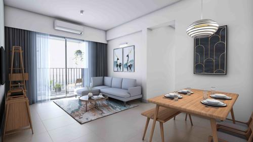 Living Area orchard-at-godrej-seven Living Area