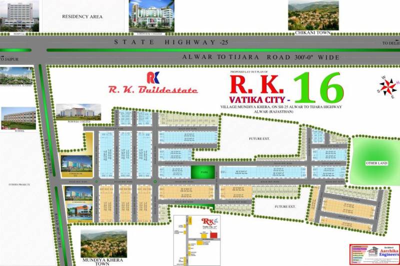 Images for Layout Plan of R K Buildestate Vatika City 16
