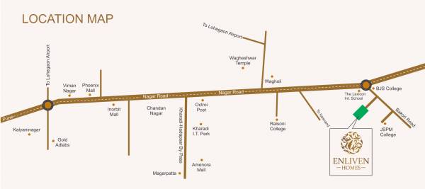  enliven-homes Location Plan