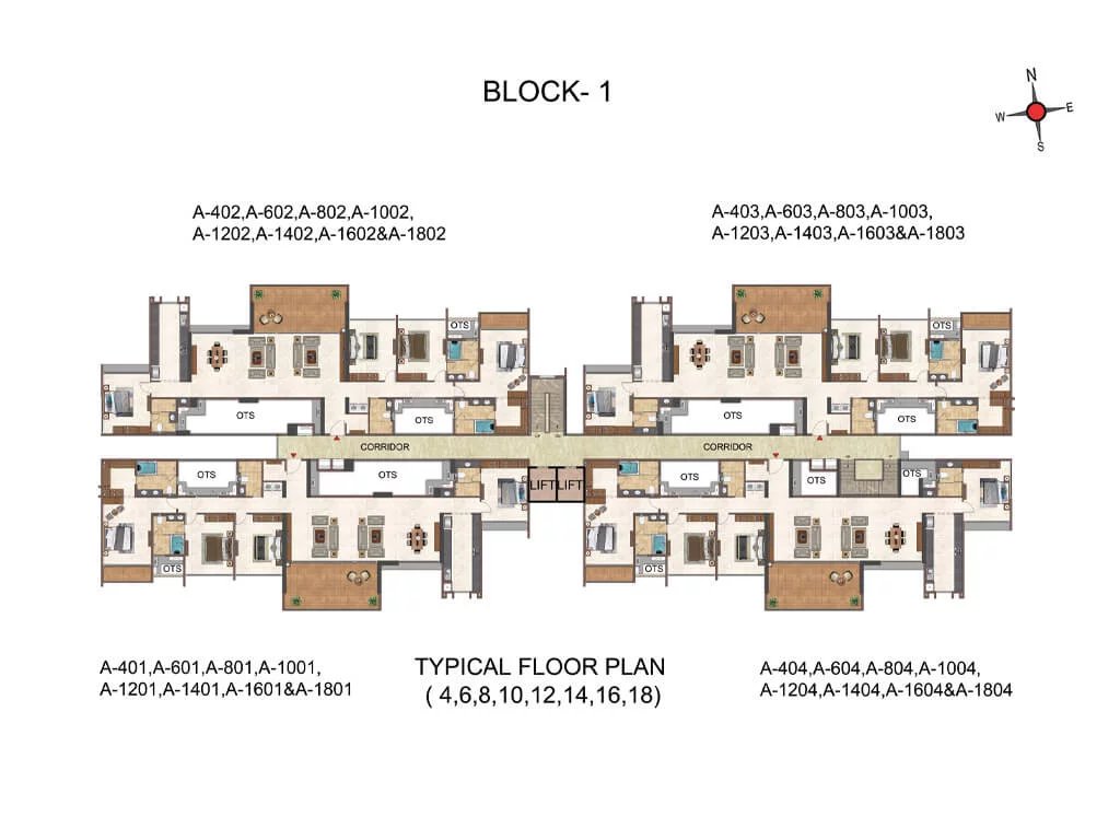  primrose A Cluster Plan