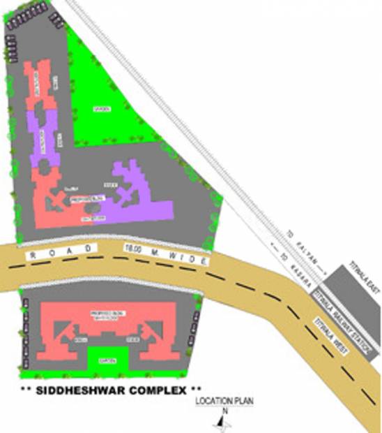 Images for Location Plan of Adeshwar Sidheshwar Complex Building 1 A Wing