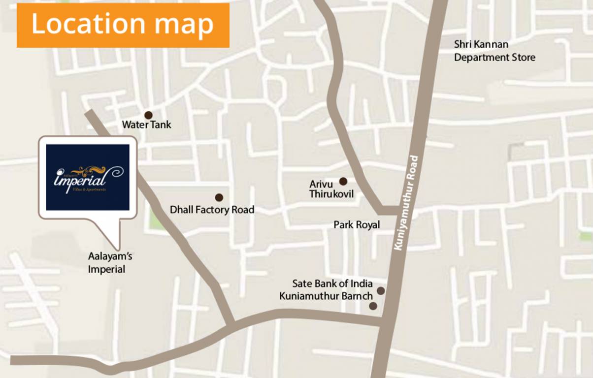 Images for Location Plan of Aalayam Imperial Villas