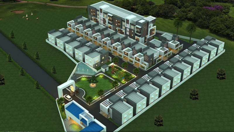 Images for Elevation of Aalayam Imperial Villas