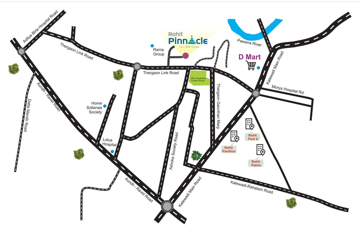 rohit pinnacle Images for Location Plan of Rohit Rohit Pinnacle