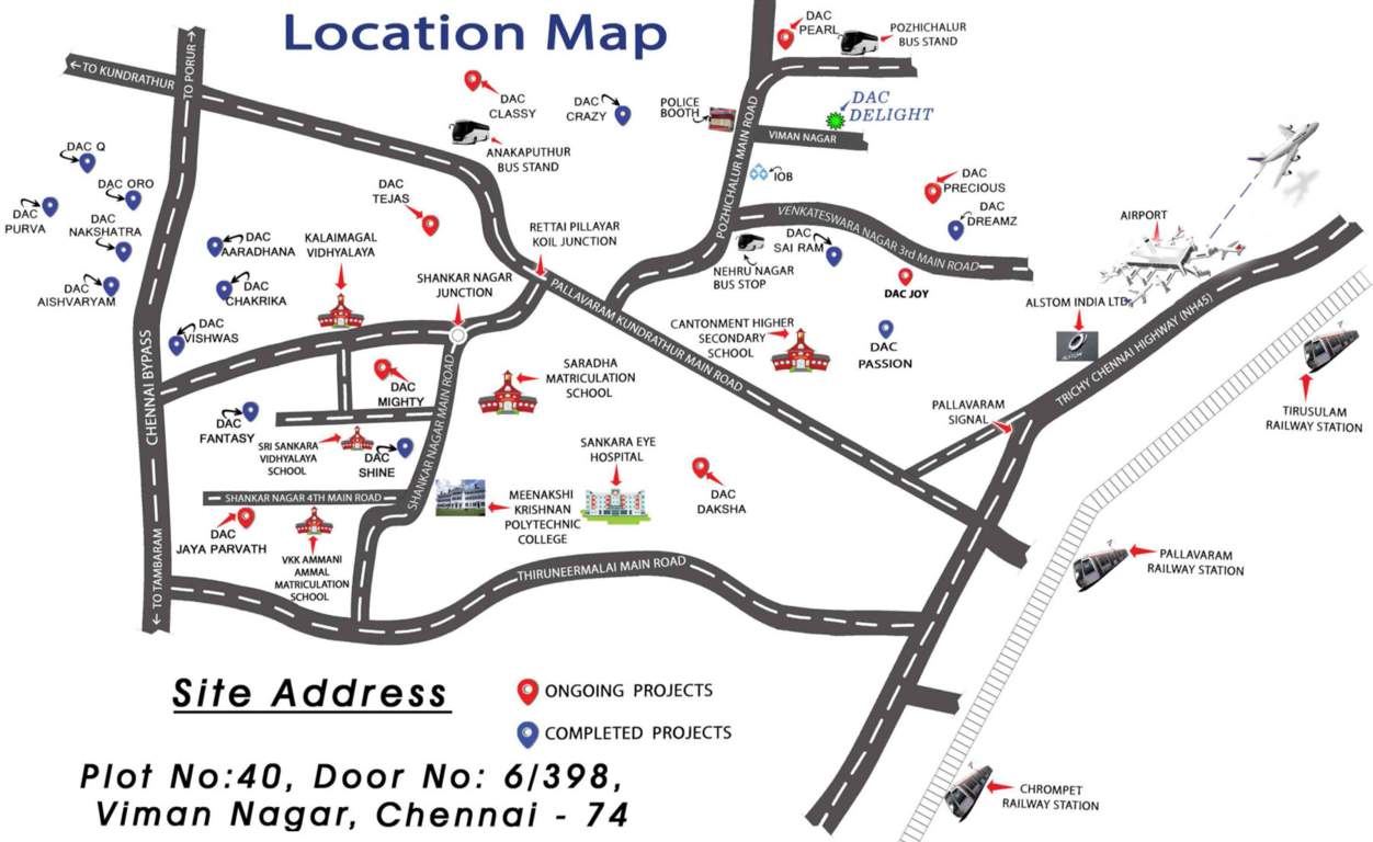  delight Images for Location Plan of DAC Delight