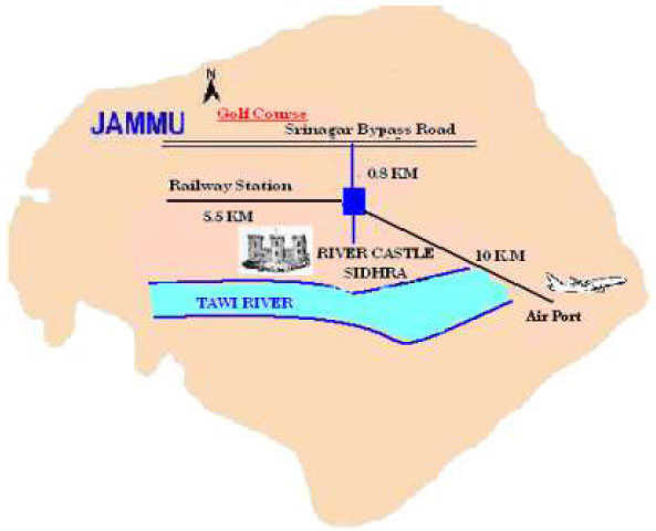  river-castle Location Plan