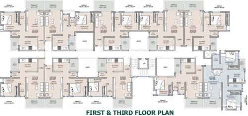 Images for Cluster Plan of Atmiya Riddhi Residency Images for Cluster Plan of Atmiya Riddhi Residency
