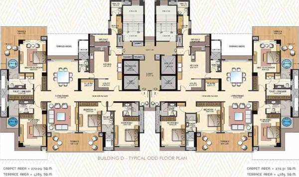 Images for Cluster Plan of Amit Montecito