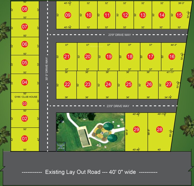 Images for Layout Plan of Sree Daksha Sphurana