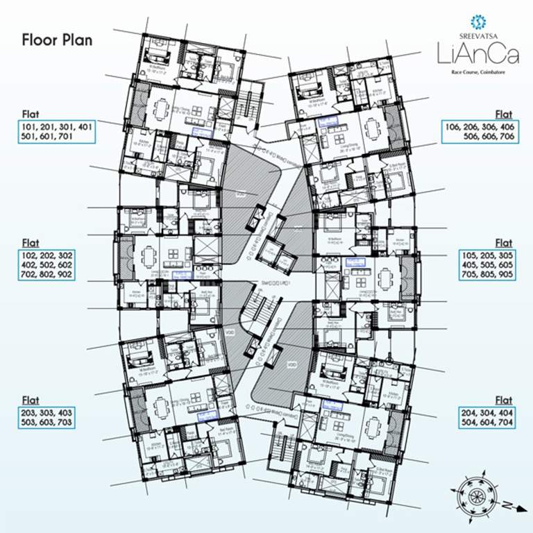  lianca Images for Cluster Plan of Sreevatsa Lianca
