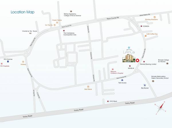 Images for Location Plan of Sreevatsa Lianca Images for Location Plan of Sreevatsa Lianca