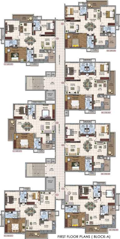 Images for Cluster Plan of Aparna HillPark Silver Oaks