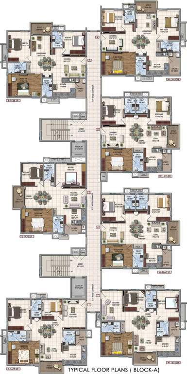 Images for Cluster Plan of Aparna HillPark Silver Oaks