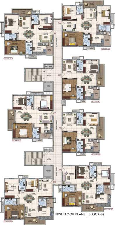 Images for Cluster Plan of Aparna HillPark Silver Oaks