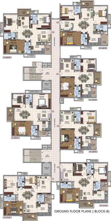 Images for Cluster Plan of Aparna HillPark Silver Oaks