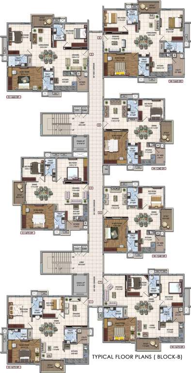 Images for Cluster Plan of Aparna HillPark Silver Oaks