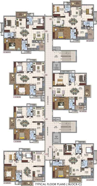 Images for Cluster Plan of Aparna HillPark Silver Oaks