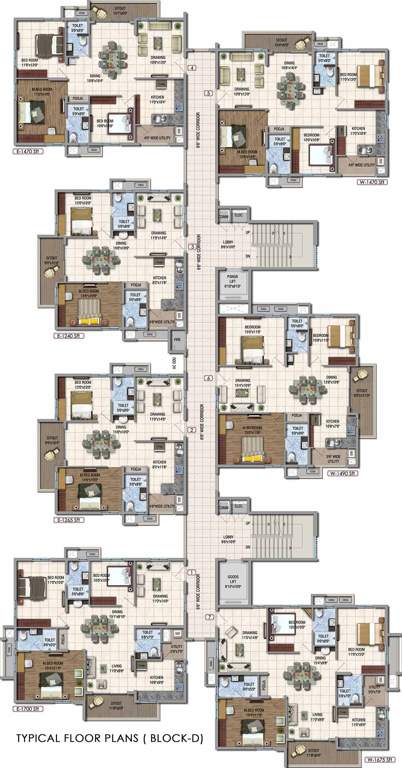 Images for Cluster Plan of Aparna HillPark Silver Oaks