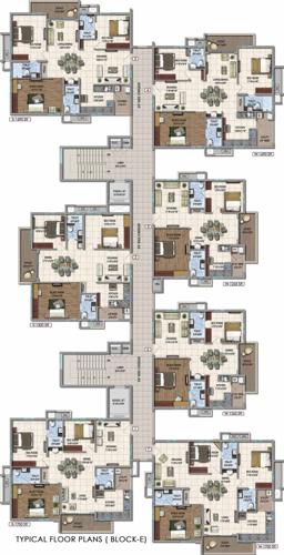 Images for Cluster Plan of Aparna HillPark Silver Oaks