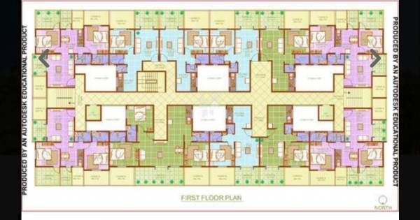  heights Cluster Plan for 1st Floor