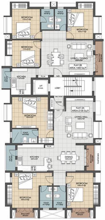 Images for Cluster Plan of Indus Aristide